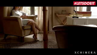 XCHIMERA - Lauren Crist - Seksi češka Teen Poskuša Grob Seks Z Zrelo Izkušen Človek