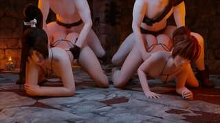 8-18|每日可持续森林管理的&amp;amp;搅拌机3D色情大热的奶子