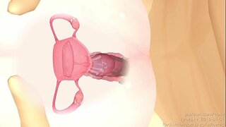 Göz Кидзуны, самоналивающийся olan Mirai Akari 2 İwara