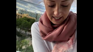 ���ង្អុលទៅកម្រិតខ្លាំងមួយនៅក្នុ majorcan សណ្ឋាគារនៅលើវិចិត្រសាល!